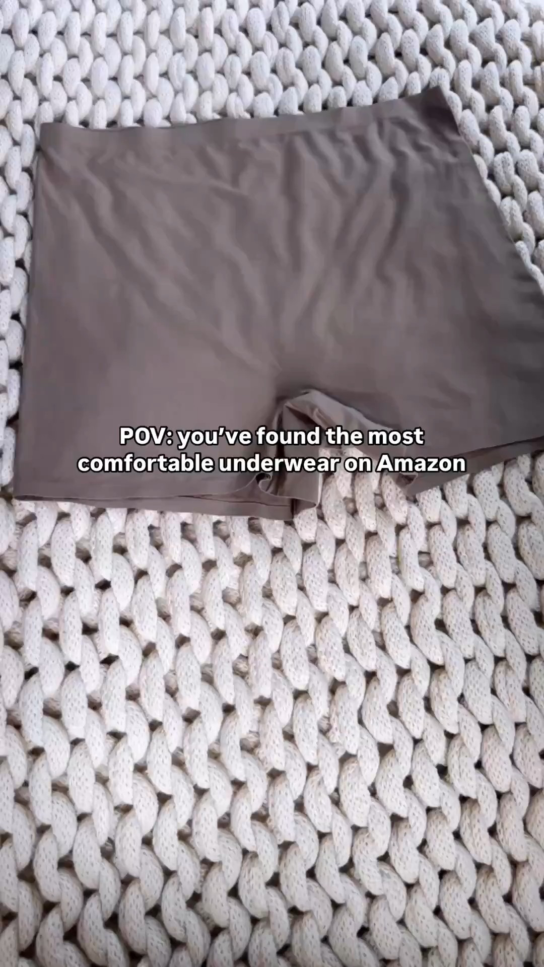 Amazon Boyshorts so similar to the skims brand! These are beyond comfortable!!
Come in tons of colors!
100% cotton liner, with seamless silky smooth body#LTKWatchNow



#LTKBump #LTKFindsUnder50