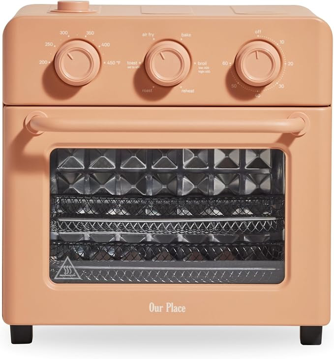 Our Place Wonder Oven | 6-in-1 Stainless Steel Air Fryer Toaster Oven Combo with Basket, Rack, Pa... | Amazon (US)