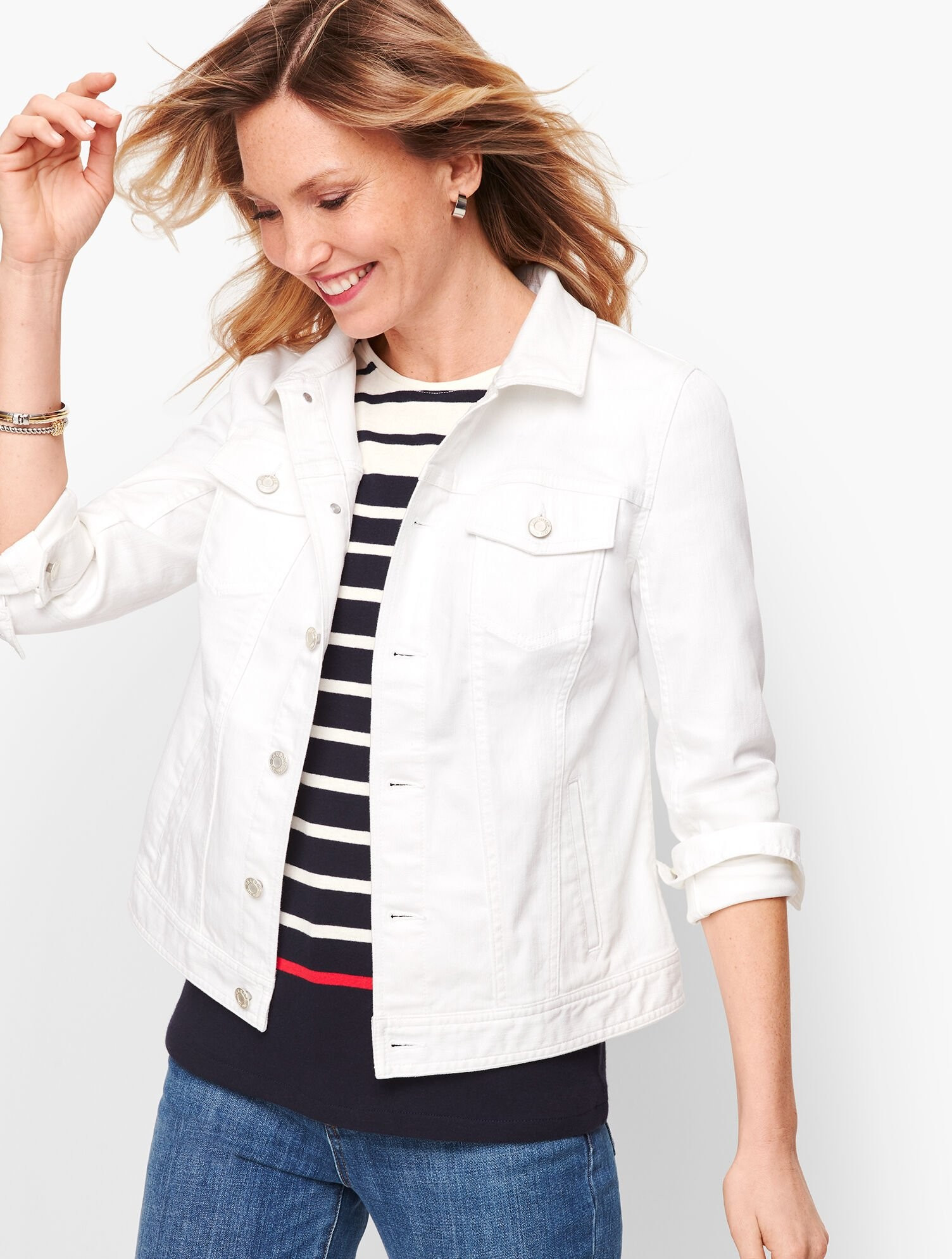 Classic Jean Jacket - Solid | Talbots