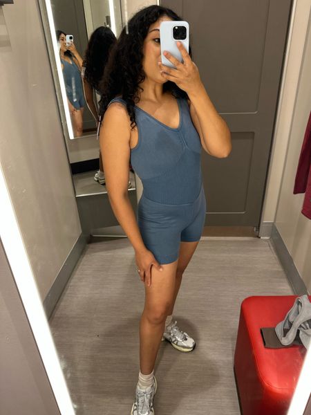 Jump from your workout to running errands in this seamless bodysuit. Follow me @hercurrentobsession for more fitness finds! Have a lovely Sunday beautiful! 😀😃

Her Current Obsession, fitness finds, fall outfits, fall style, errand outfit, mom on the go, Target style, Target finds, Nike sneakers 

#LTKSeasonal #LTKfitness #LTKU
