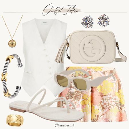 Loving this floral shorts look for summer 🩷 vest top outfit idea 

#LTKFindsUnder100 #LTKStyleTip #LTKFindsUnder50