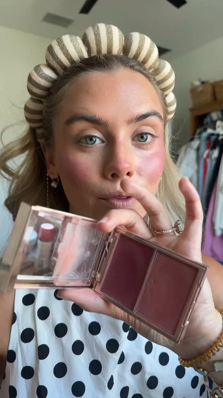 Patrick ta beauty blush. A viral duo compact of powder and cream blush formulas to achieve long-wearing bold color that melts into skin for a beautiful, radiant glow @patricktabeauty @Sephora    @Kohl's

#LTKselfcare #LTKgrwm #LTKBeauty