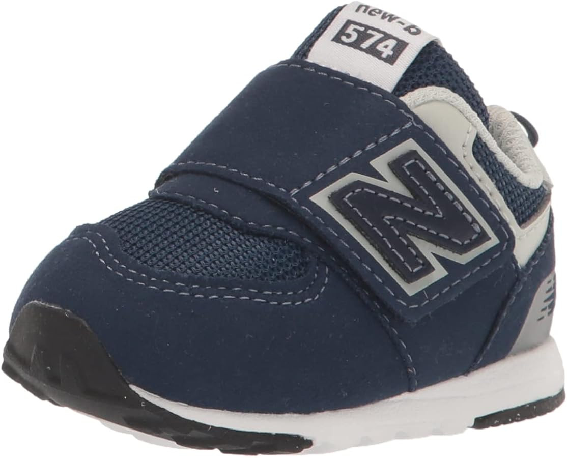 New Balance Baby Boys' 574 New-b Hook-and-Loop Sneakers | Amazon (US)