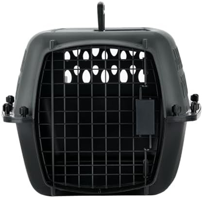 Petmate Pet Porter Dog Kennel 23", Dark Gray & Black, for Pets up to 15lbs, Made in USA | Amazon (US)