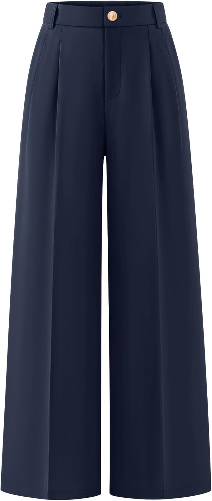 ZESICA Women's Wide Leg Dress Pants 2026 High Waisted Business Casual Palazzo Pants Work Office S... | Amazon (US)