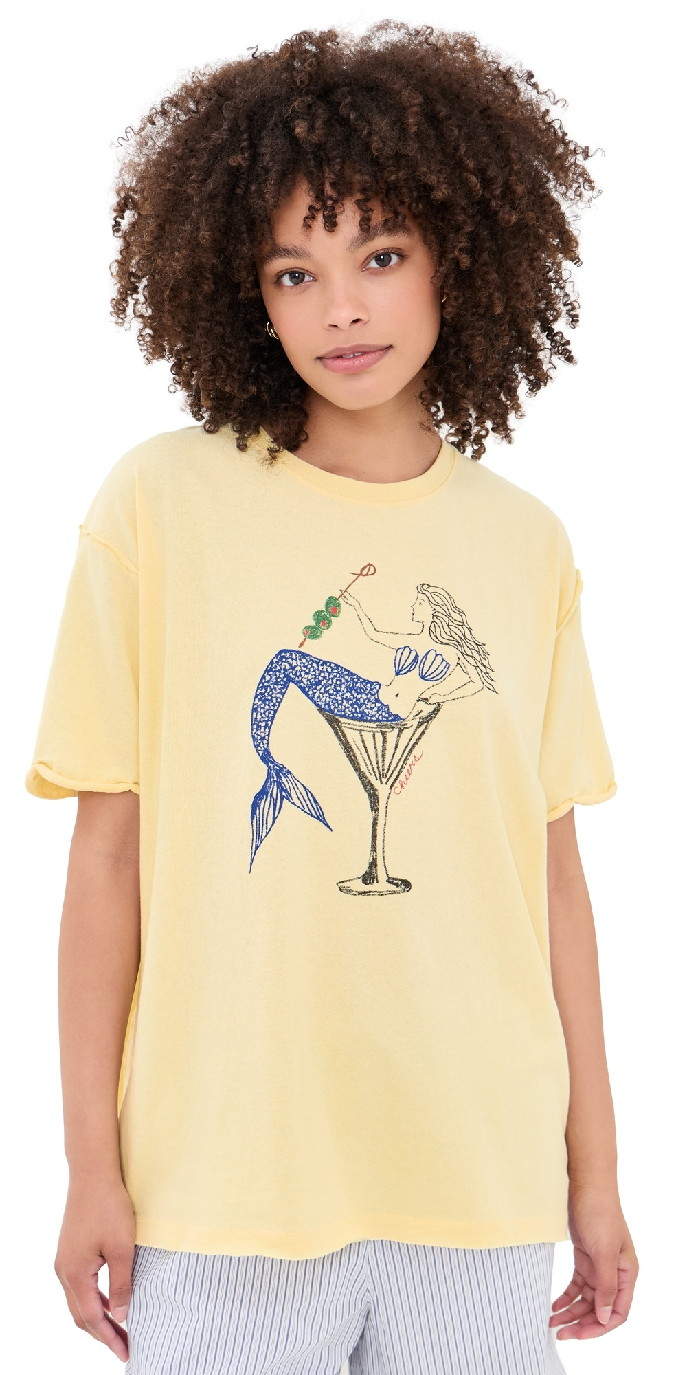 Free People Best Coast Tee Mermaid Combo XS | Shopbop