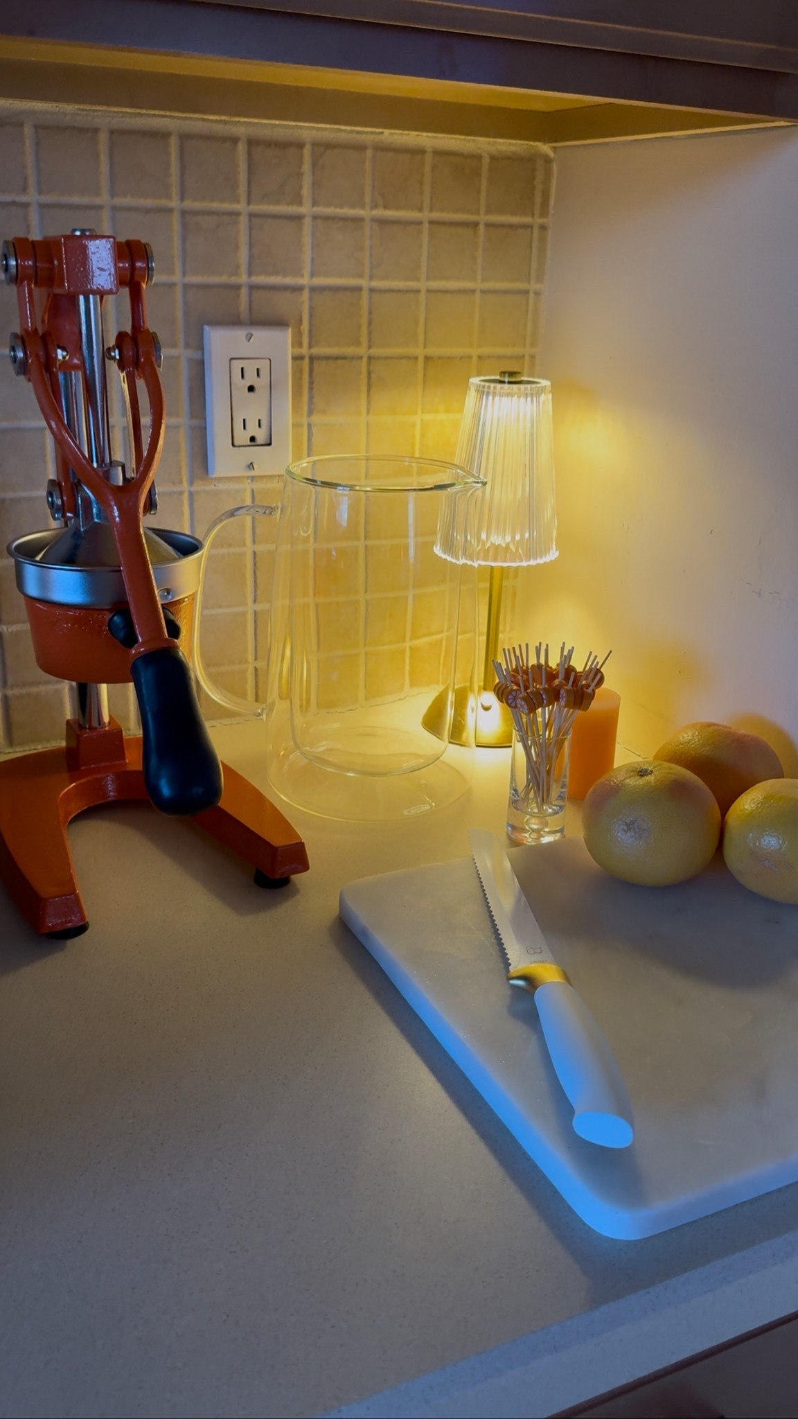 A fresh squeeze station is a must at your next party! 🍊🍋
It’s vibrant, refreshing, and the perfect way to keep things zesty ✨
Set up your citrus bar and let guests mix, sip, and enjoy! 🥂🍹

#FreshSqueezeStation #PartyMustHave #CitrusBar #ZestyVibesOnly #HostessTips #JuiceAndJoy #CitrusCelebration

#LTKSummerEdit #LTKSeasonal #LTKParties