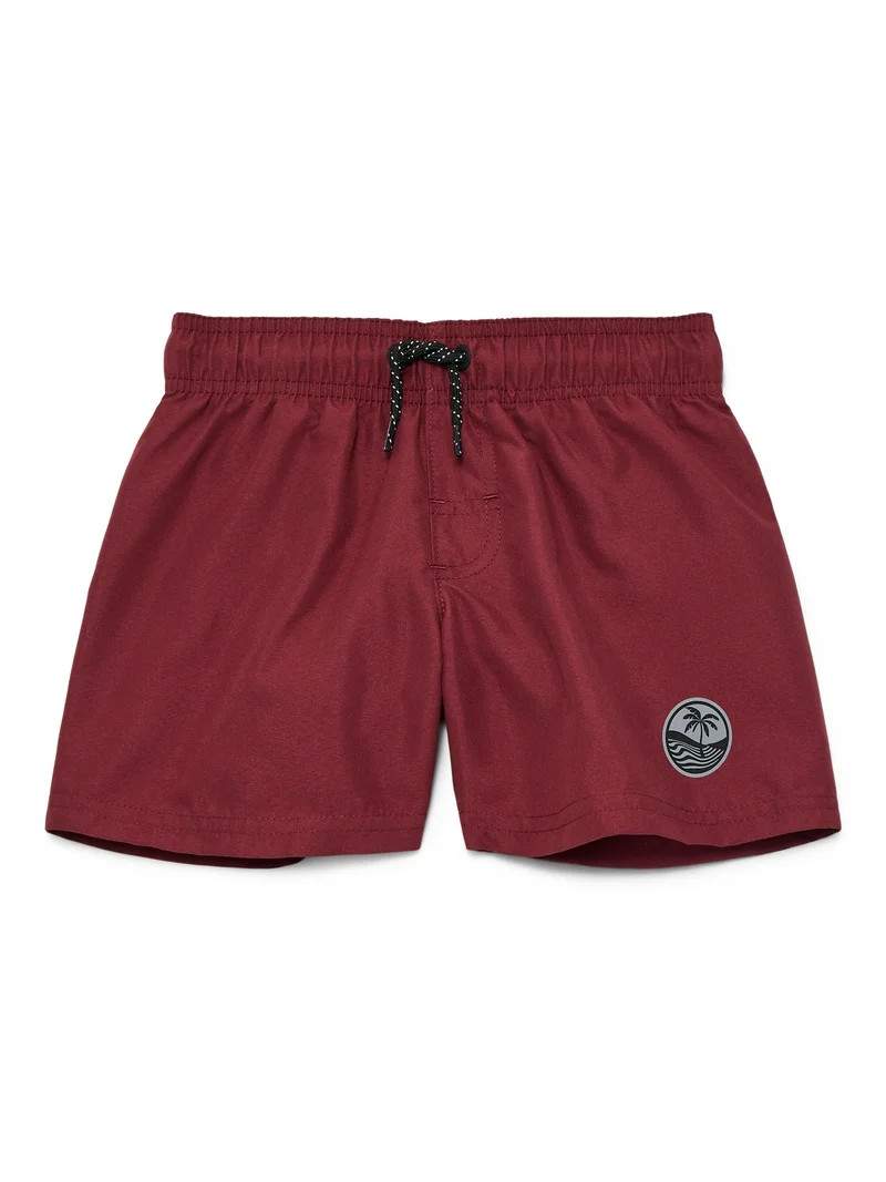 Wonder Nation Boys Everyday Swim Trunks with UPF50, Sizes 4-18 & Husky | Walmart (US)