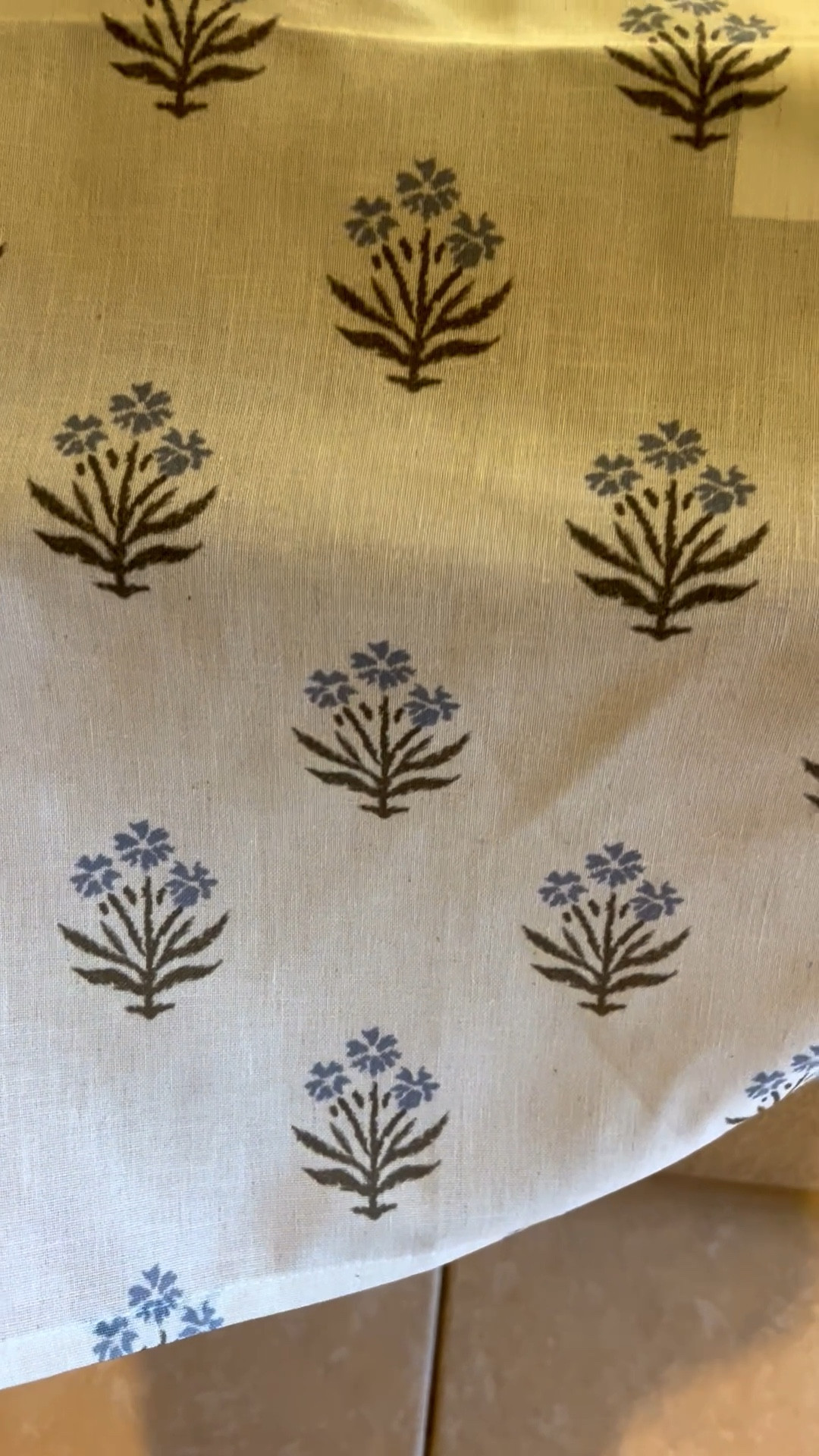 Amazon blue floral cafe curtains
Gold tension rod
Amazon finds 
Grandmillenial 
Block print
Beige
Linen
Affordable 
Cozy cottage

#LTKSeasonal #LTKOver40 #LTKHome