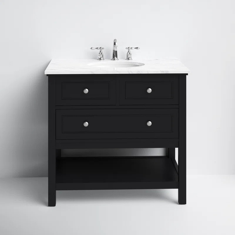 Voss 36" Single Bathroom Vanity Set | Wayfair North America