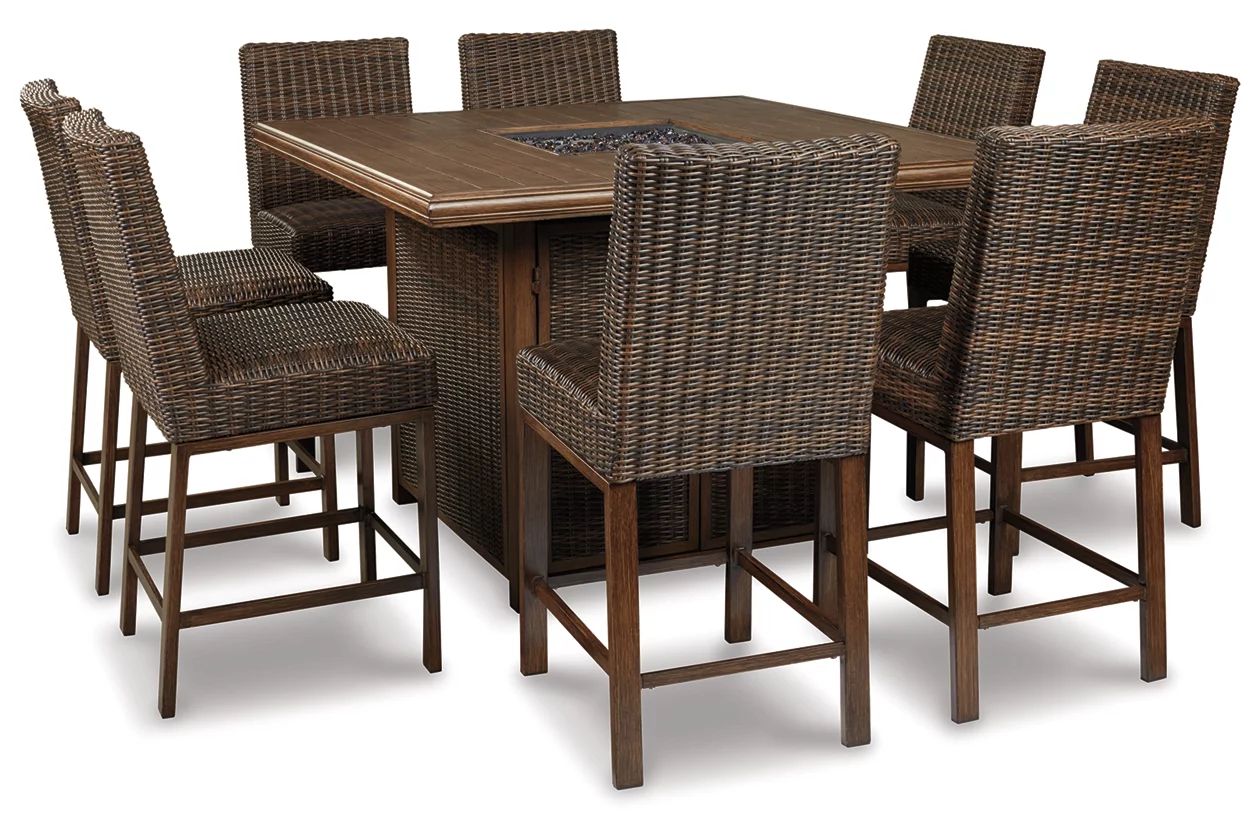 Paradise Trail Outdoor Dining Table and 8 Chairs | Ashley Homestore