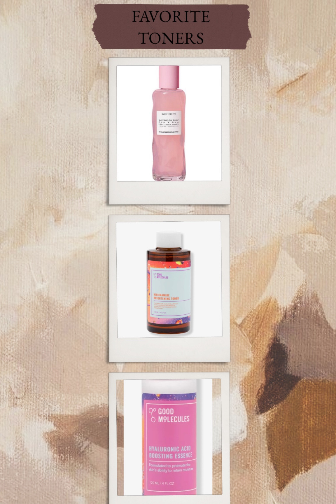 My favorite toners for my skin 💘


#LTKFind #LTKstyletip #LTKbeauty