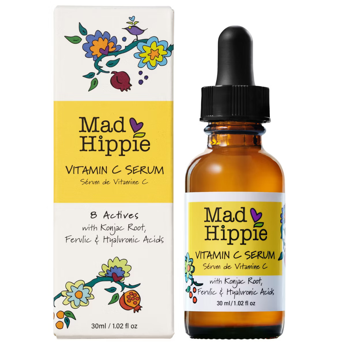 Mad Hippie Vitamin C Serum For Face With Hyaluronic Acid, Vitamin E & Ferulic Acid, Skin Brighten... | Target