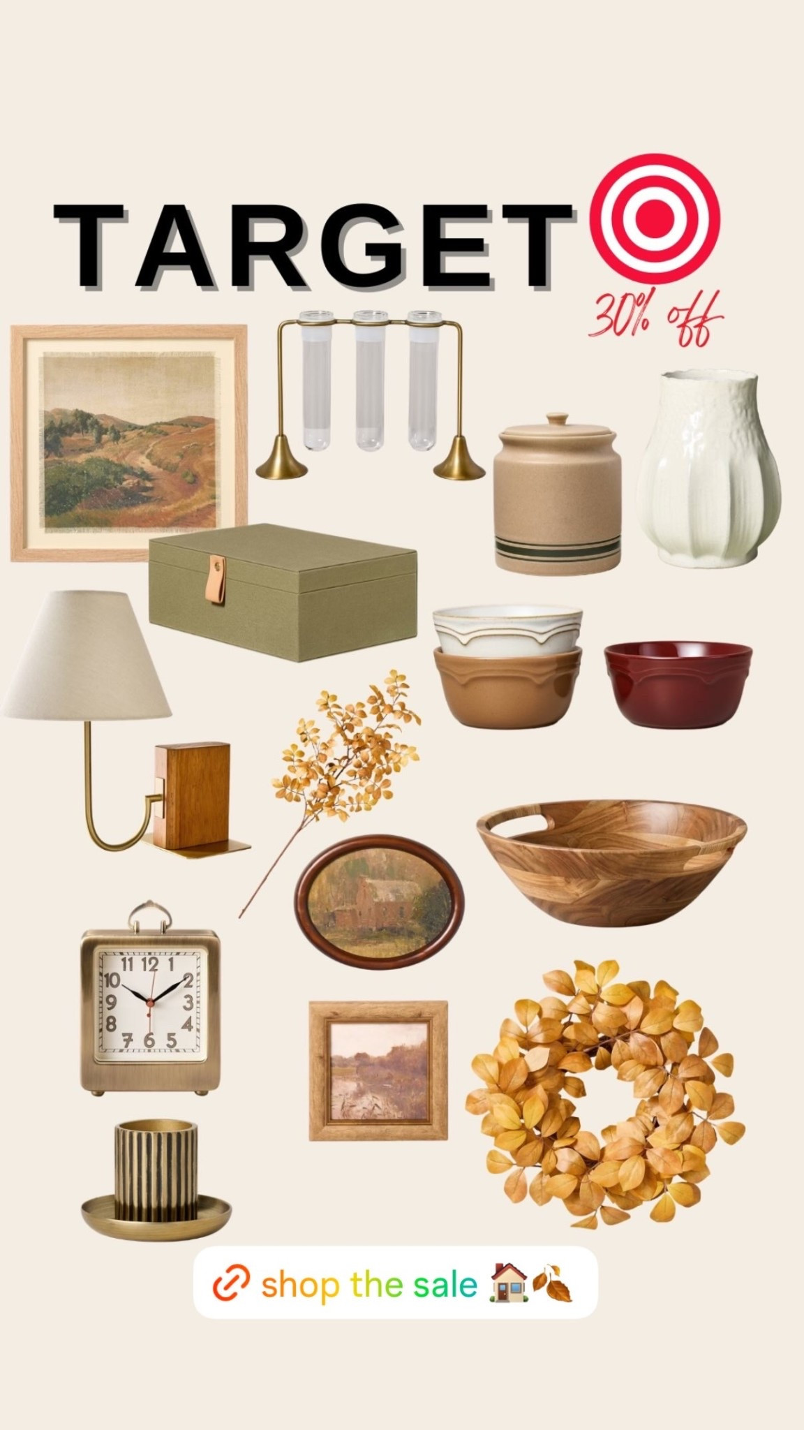 30% off Target home finds!

#LTKSeasonal #LTKSaleAlert #LTKHome