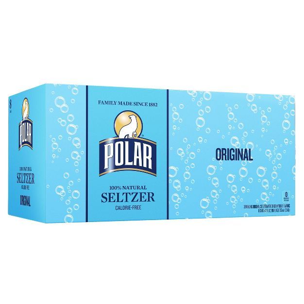 Polar Original Seltzer Water - 8pk/12 fl oz Cans | Target