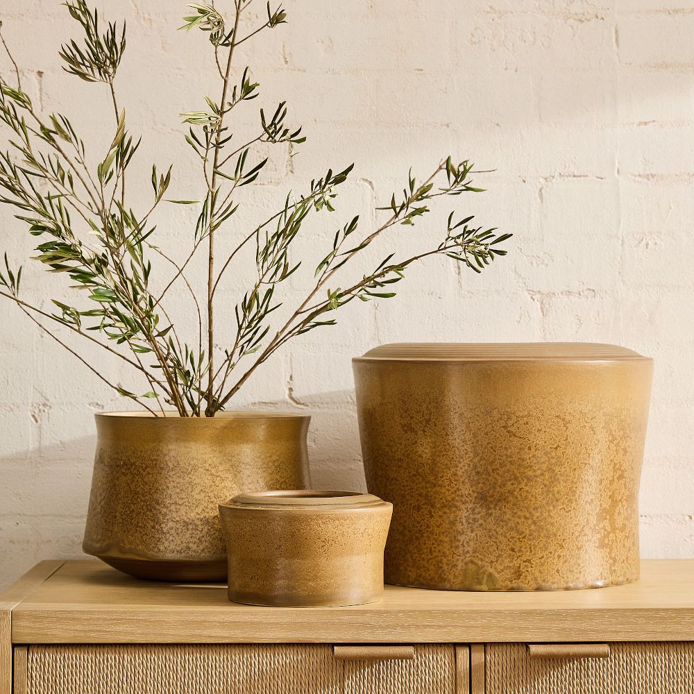 Jesse Ceramic Planters | West Elm (US)
