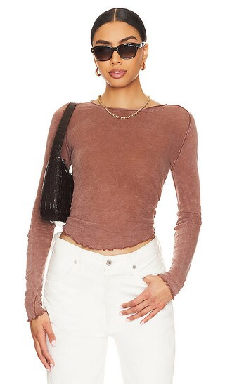 Be My Baby Long Sleeve in Desert Topaz | Revolve Clothing (Global)