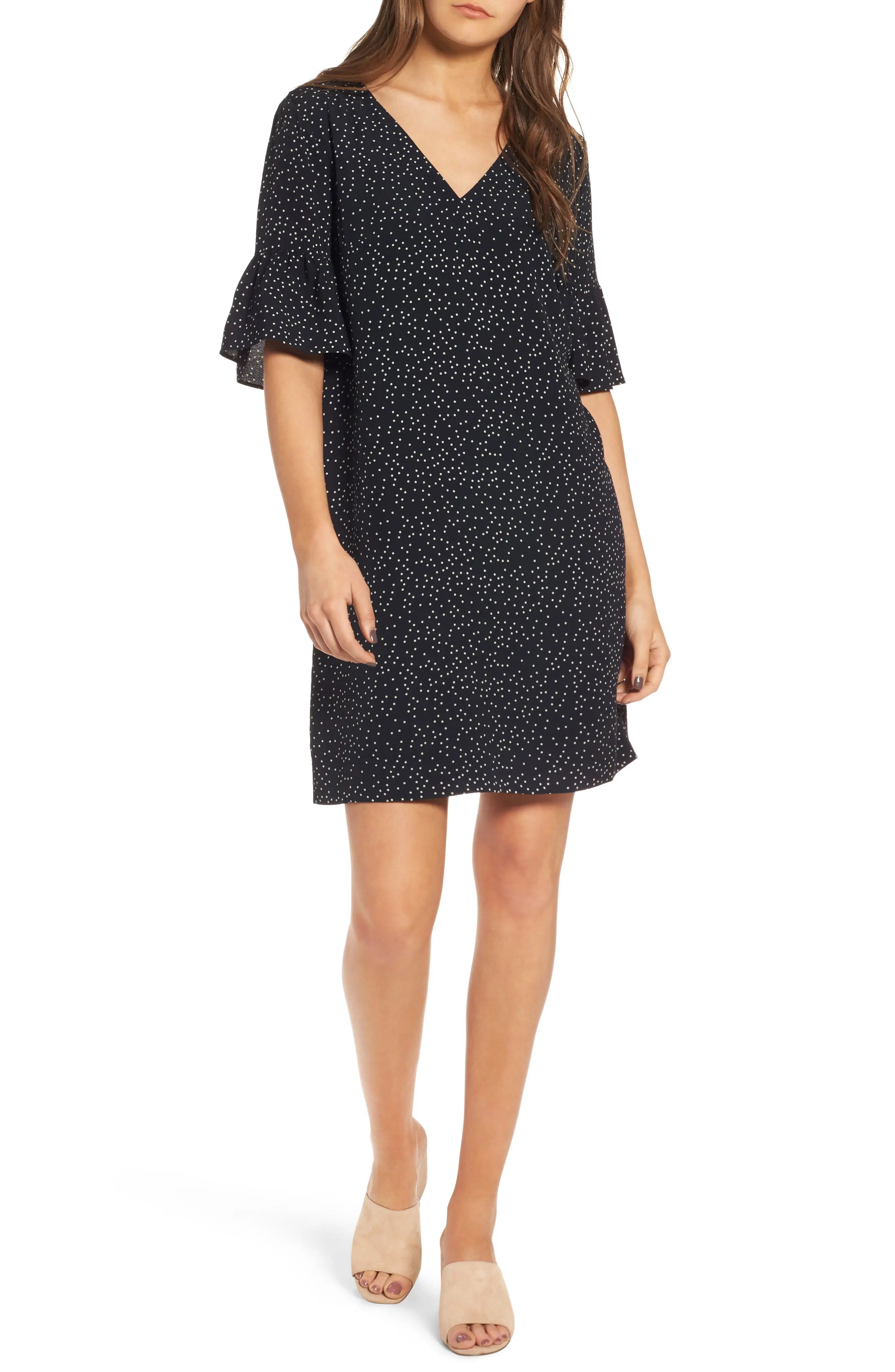 Flutter Sleeve Dress | Nordstrom