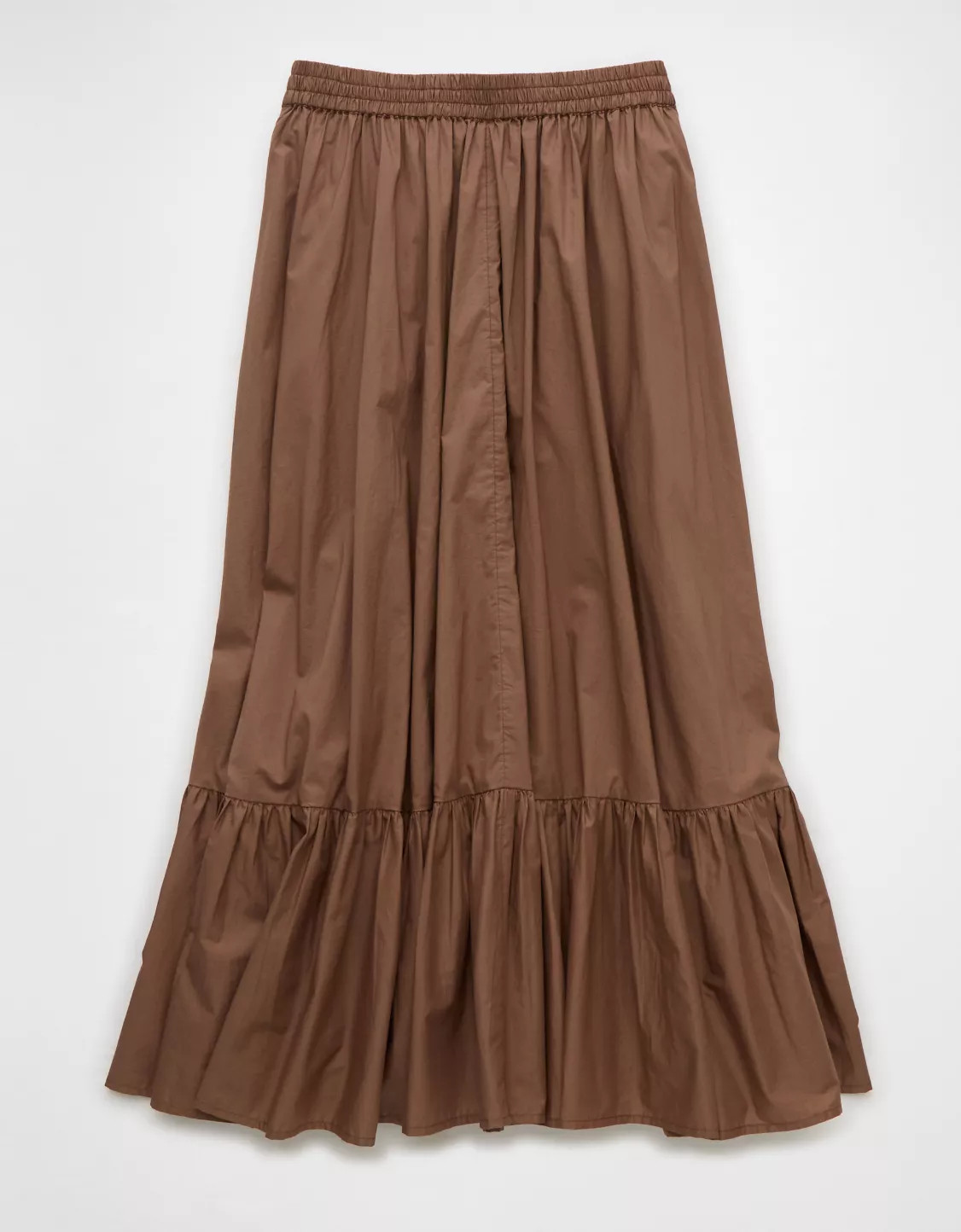 AE High-Waisted Ruffle Maxi Skirt | American Eagle Outfitters (US & CA)