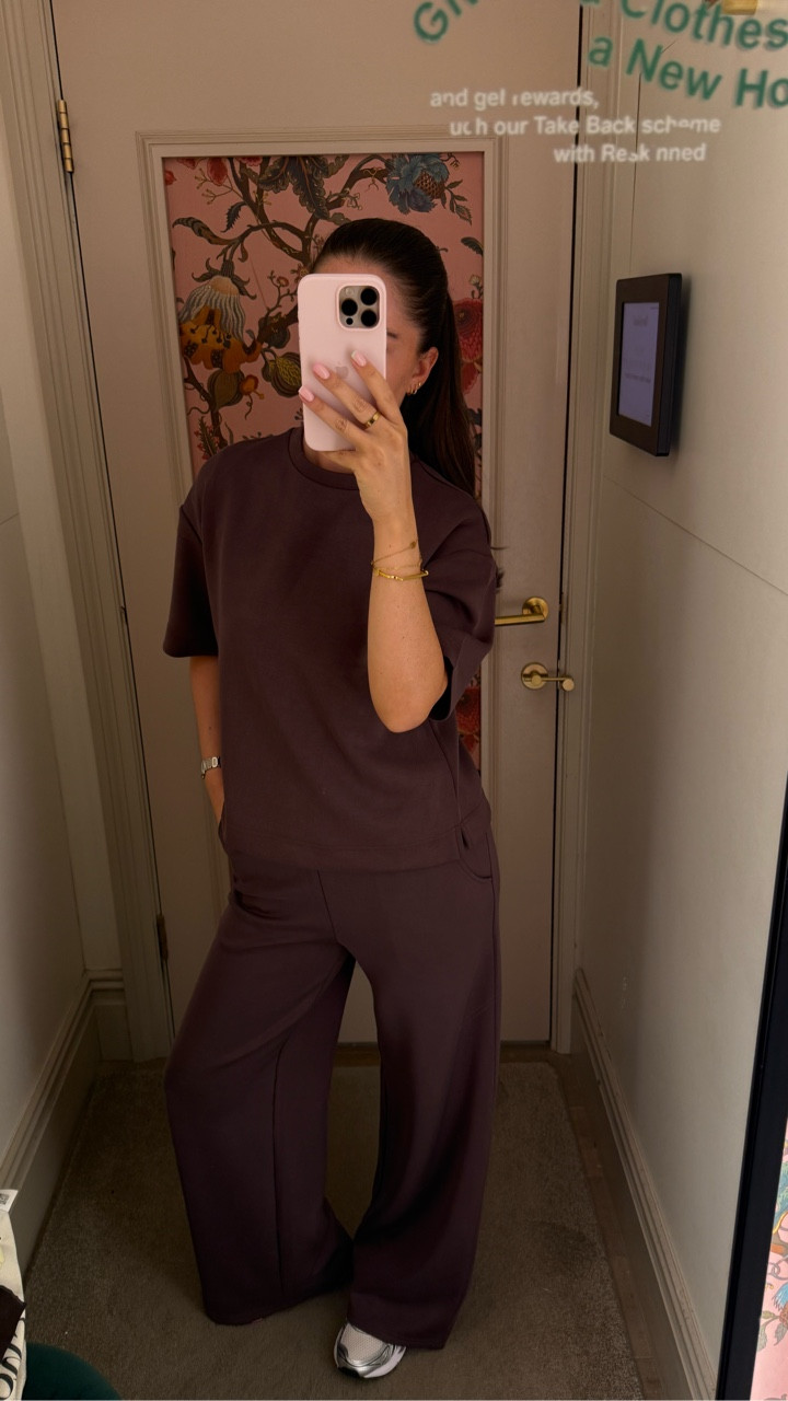 Airport outfit - casual chic - co ord - brown tracksuit - pink set - spring outfit - summer set 

#LTKspring #LTKstyletip #LTKsummer