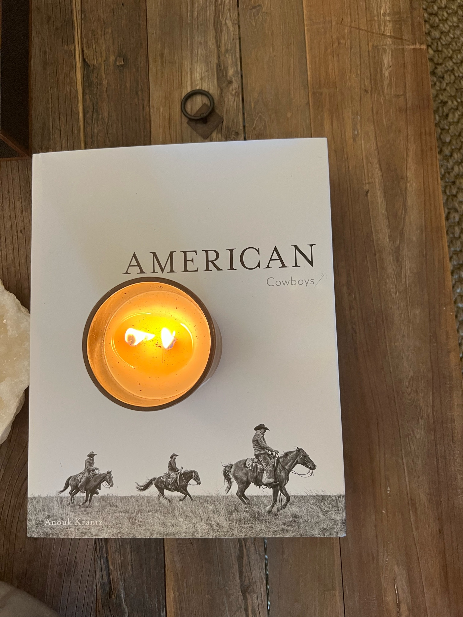 Coffee table book
Cowboy book 
Home decor 