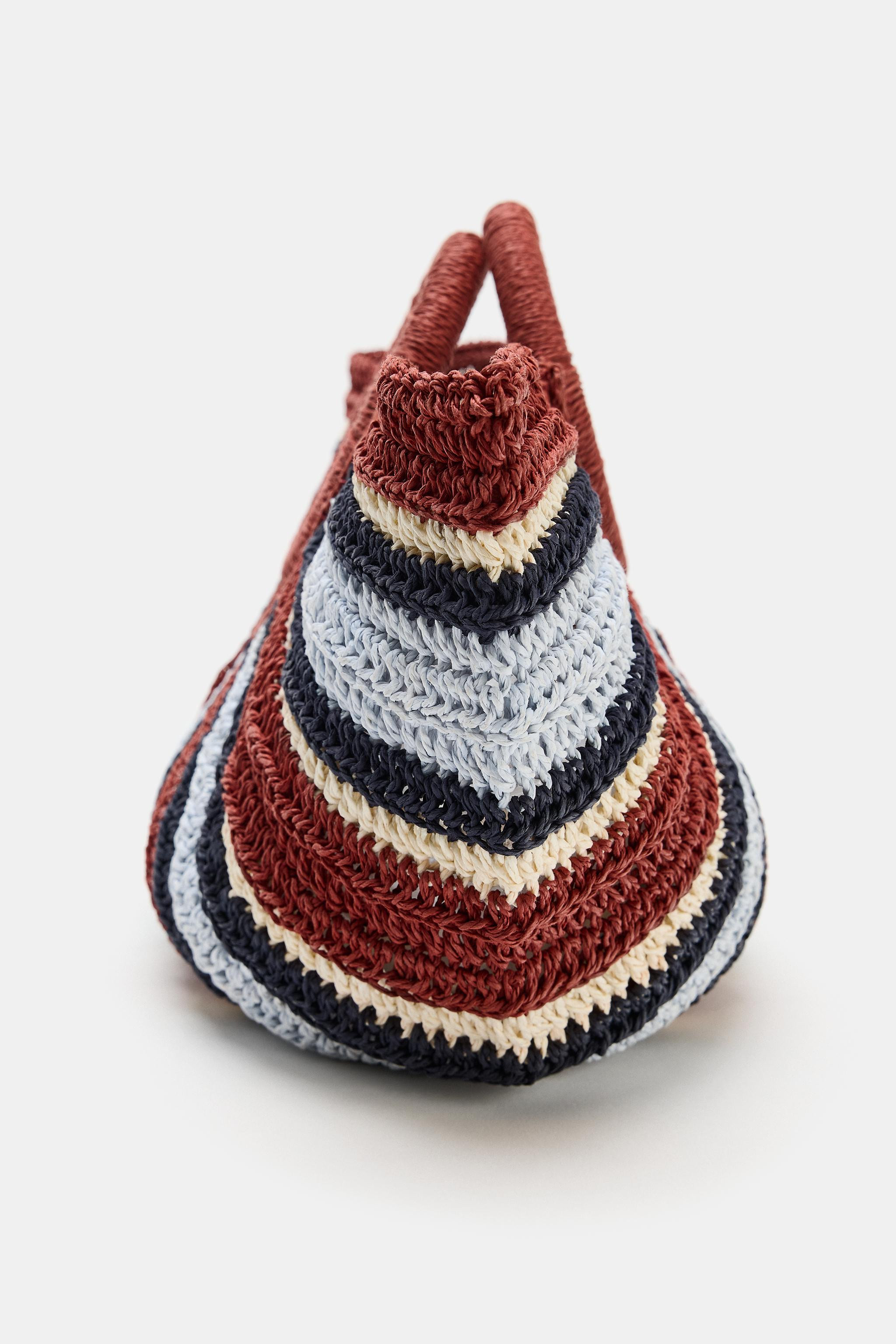 BRAIDED EFFECT HANDBAG | Zara UK
