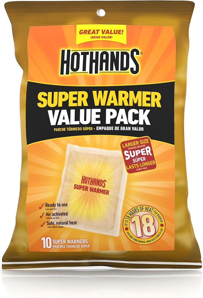 HotHands Body & Hand Super Warmers - Long Lasting Natural Odorless Air Activated Warmers - Up to ... | Amazon (US)