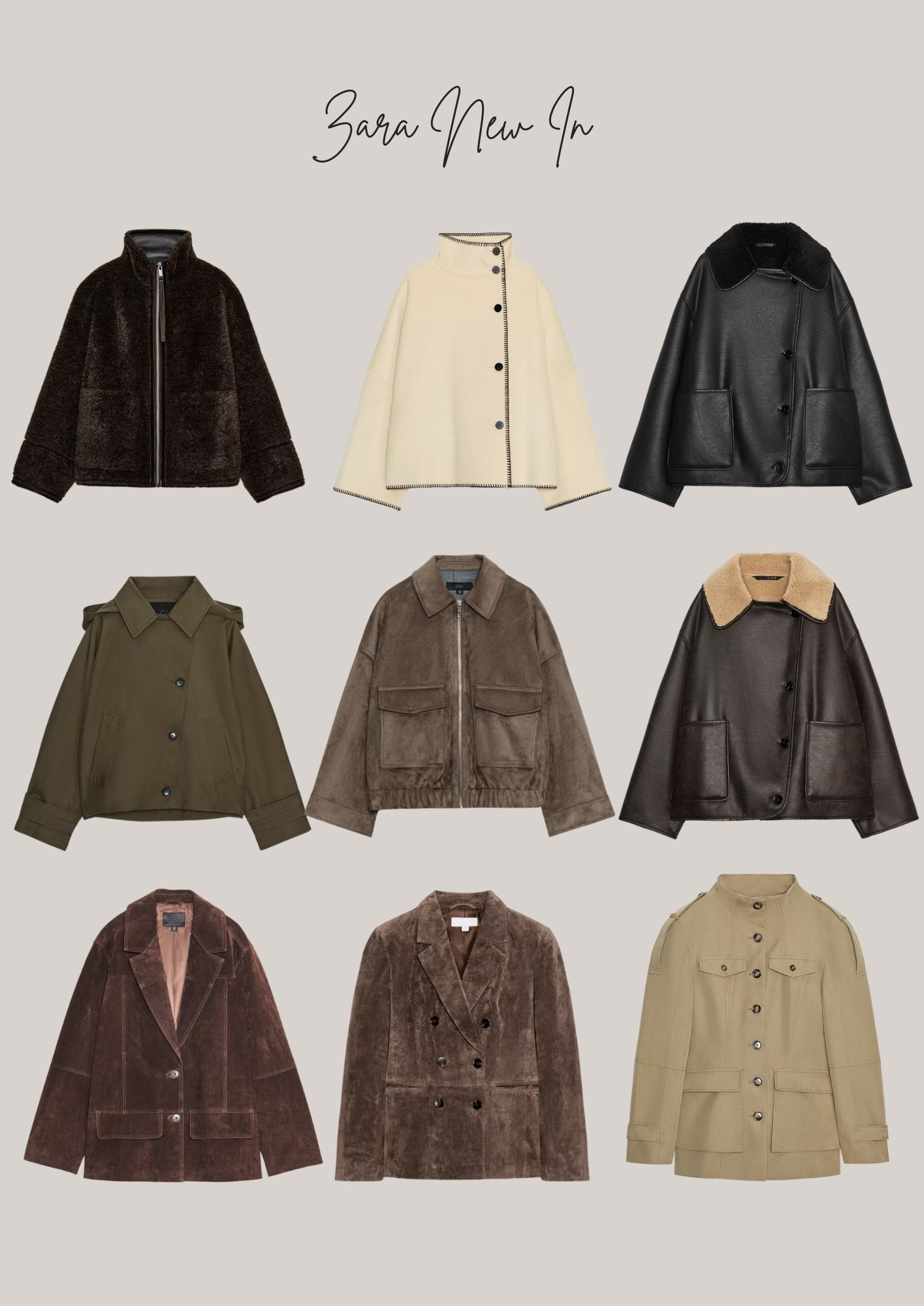 Zara Jackets & Coats
New In for autumn 🍂 

#LTKuk #LTKautumn