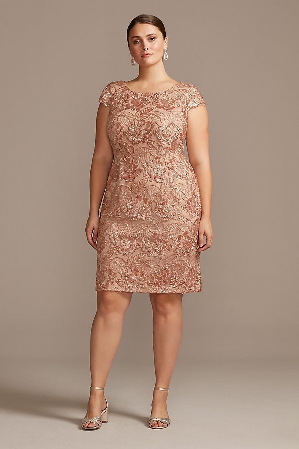 rose gold mob dress