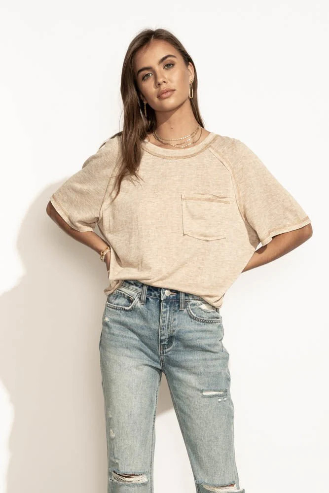 Maggie Top in Natural - böhme | Böhme US