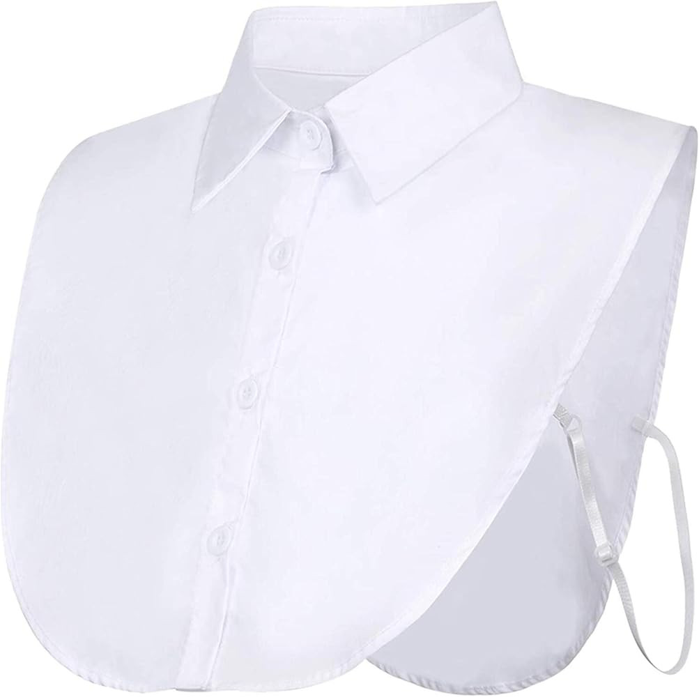 Women's Fake Collar Detachable Dickey Collar Half Shirts False Collar | Amazon (US)