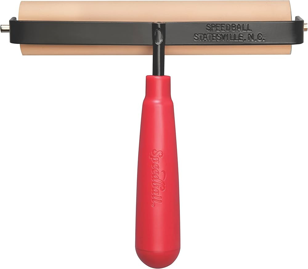 Speedball Deluxe Soft Rubber Brayer, 6-Inch | Amazon (US)