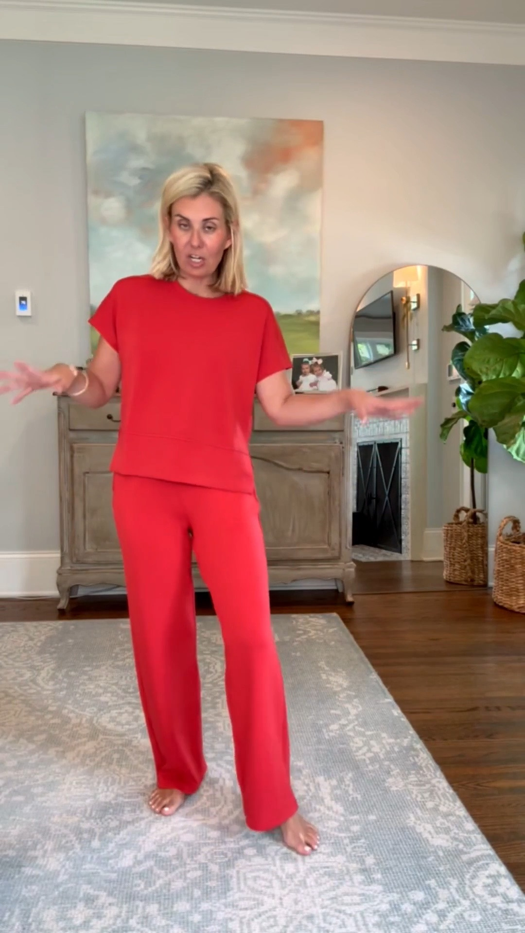 This new Lip Stain shade from Spanx is such a YES!! This is a newer style pant for me and I love them! I’m in XS top and small petite pants. 

#LTKdayinmylife #LTKootd #LTKmomlife