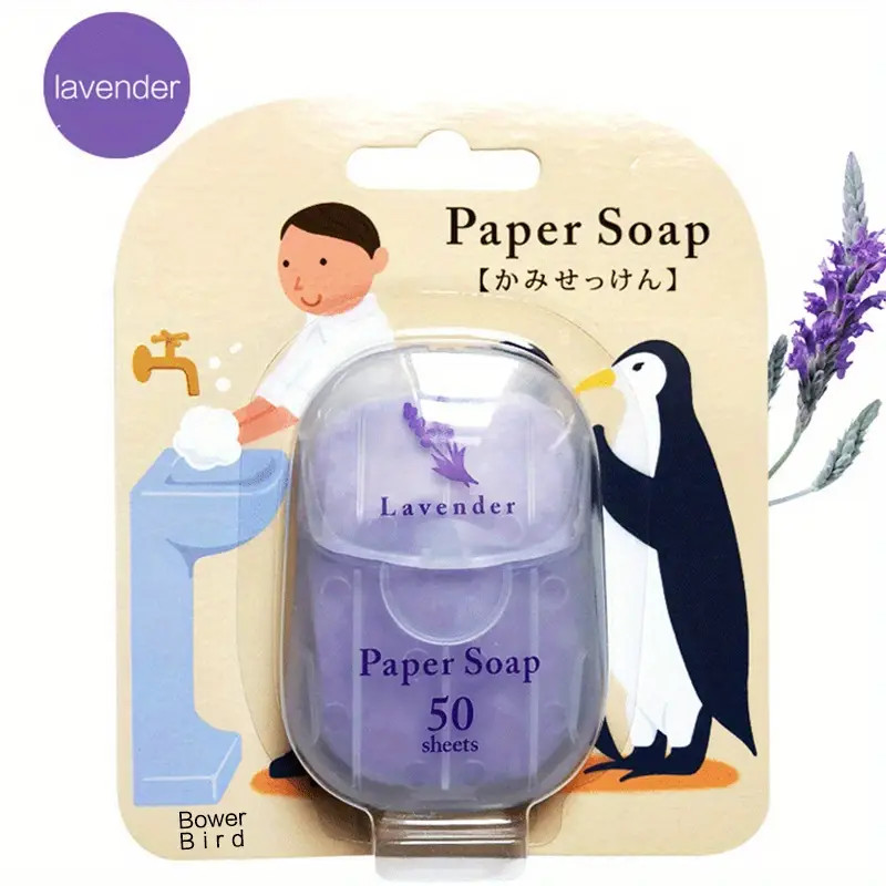 50 Pcs Soap Paper Sheets, Portable Disposable Travel Scented Bath Slice Sheet, Foaming Paper Soap... | Temu Affiliate Program