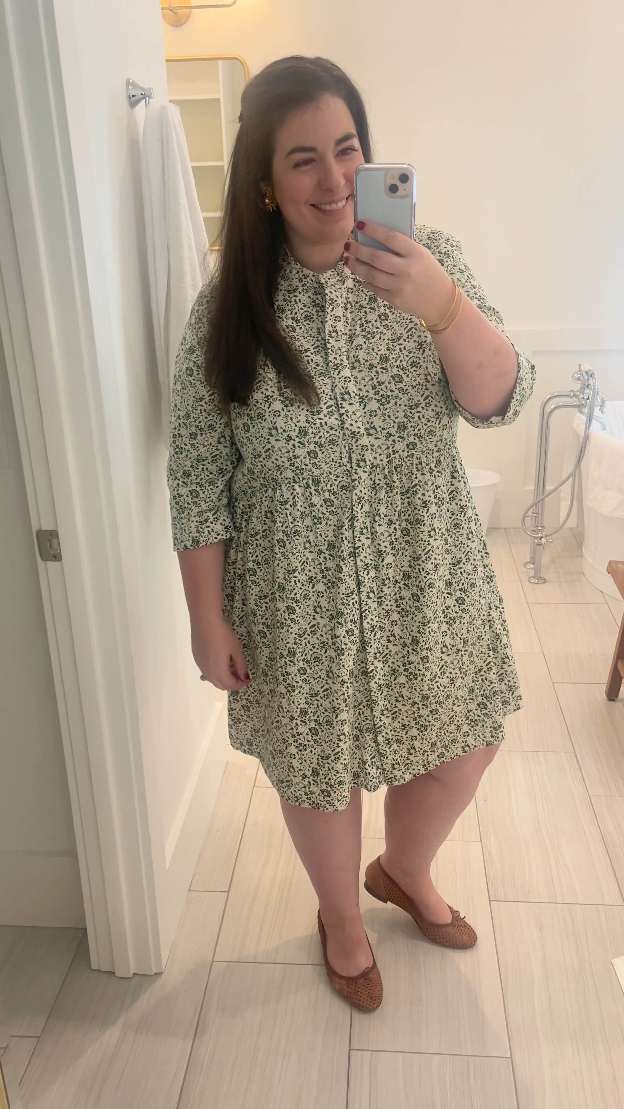 Such an easy dress that I love wearing 3 seasons out of the year! Sizes xxs-xxxl so works great for petites or plus.

#LTKmidsize #LTKplussize