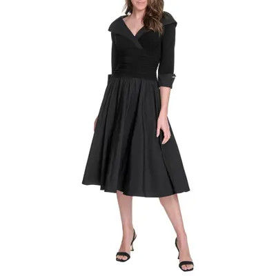 Rhinestone Cuff Fit & Flare Cocktail Dress | Nordstrom