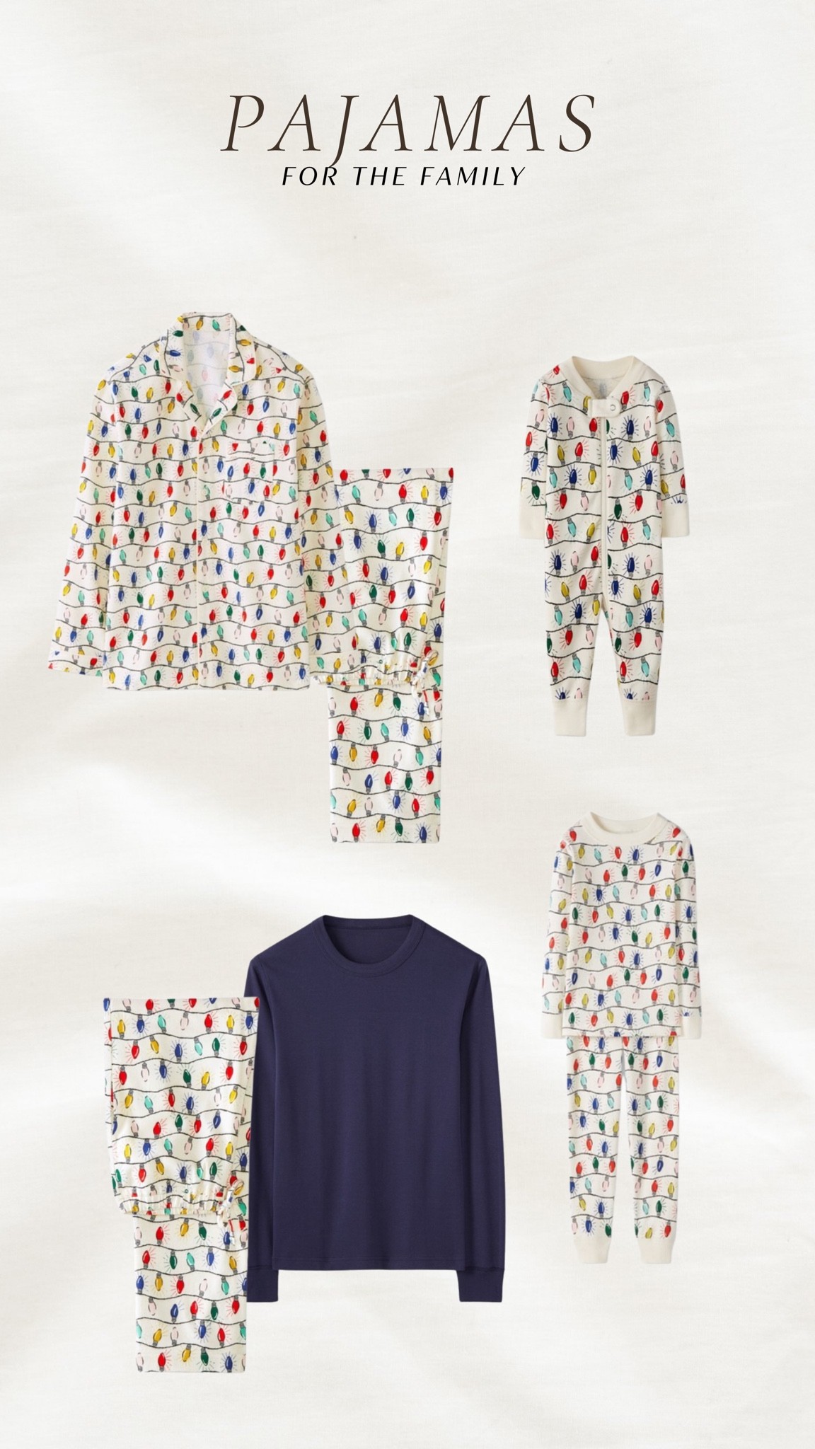 Family pajamas, matching pajamas, holiday pajamas 

#LTKSeasonal #LTKunder50 #LTKHoliday