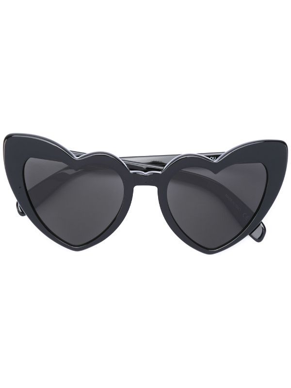 Saint Laurent Eyewearheart frame sunglasses | Farfetch (UK)