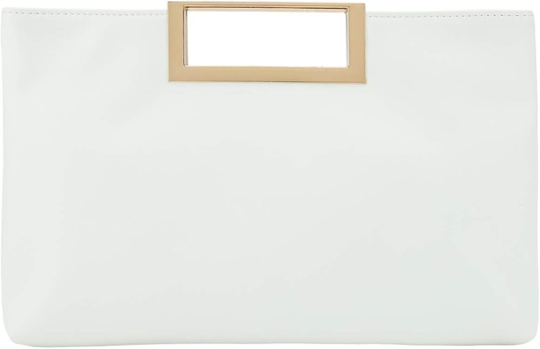 CHARMING TAILOR Fashion PU Leather Handbag Stylish Women Convertible Clutch Purse | Amazon (US)