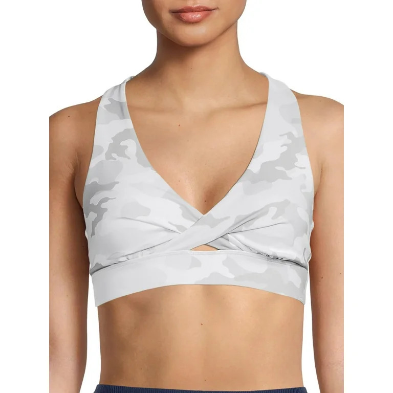 Avia Women's Twist Front Sports Bra | Walmart (US)