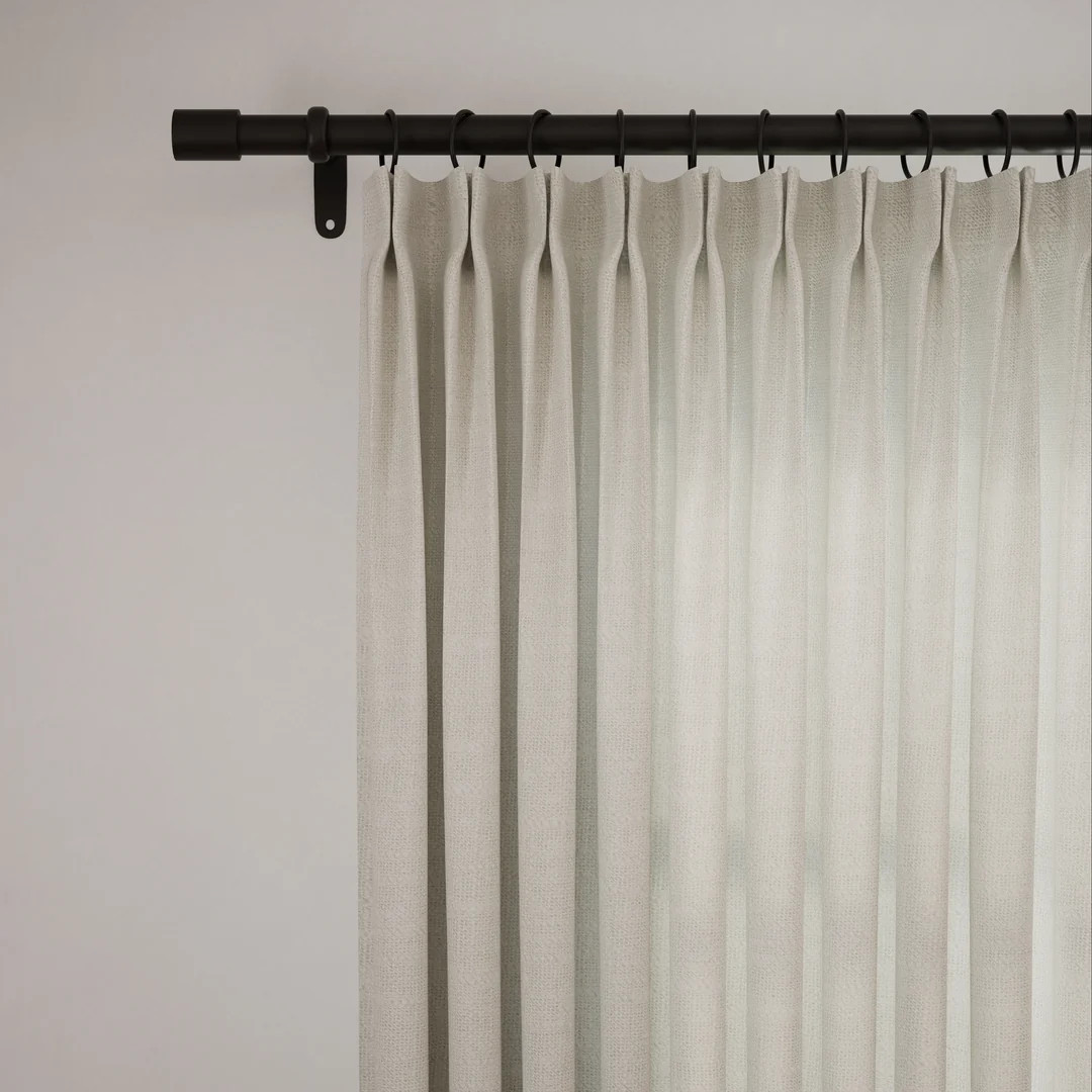 Jair Linen Curtain Pinch Pleat | ChadMadeCurtains