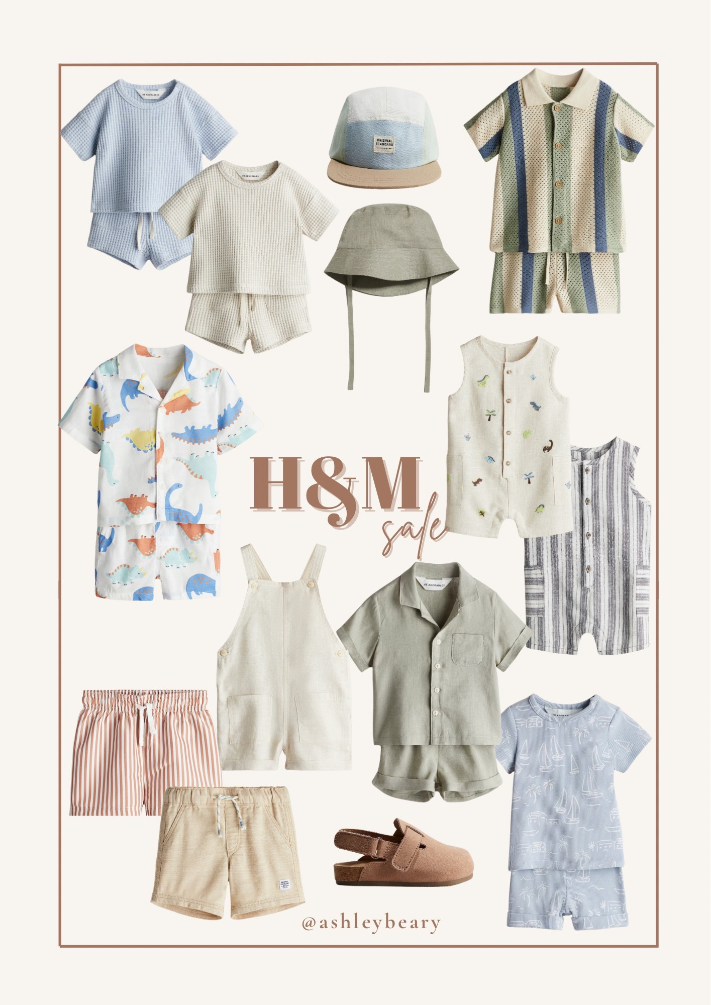 H&M sale - baby boy outfit inspo 

Baby boy summer fit
Baby boy neutral outfit 
Baby boy beach outfit 
Baby boy matching sets 

#LTKStyleTip #LTKBaby #LTKSeasonal