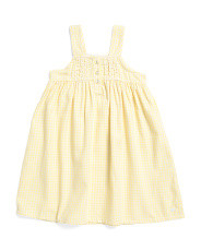 Girls Gingham Charlotte Nightgown | Baby Girls (0-24m) | Marshalls | Marshalls