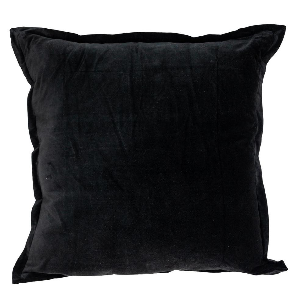 Acer Transitional Black Throw Pillow | The Home Depot