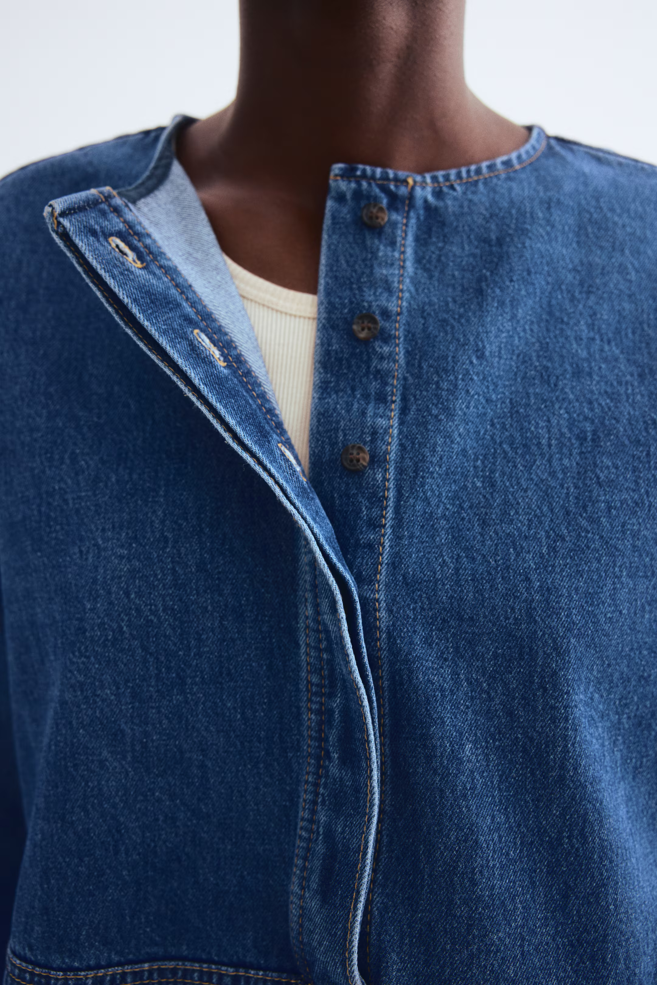 Pullover Twill Blouse | H&M (US + CA)