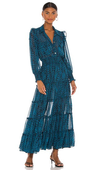 MISA Los Angeles Aydeniz Dress in Teal. - size L (also in XS) | Revolve Clothing (Global)