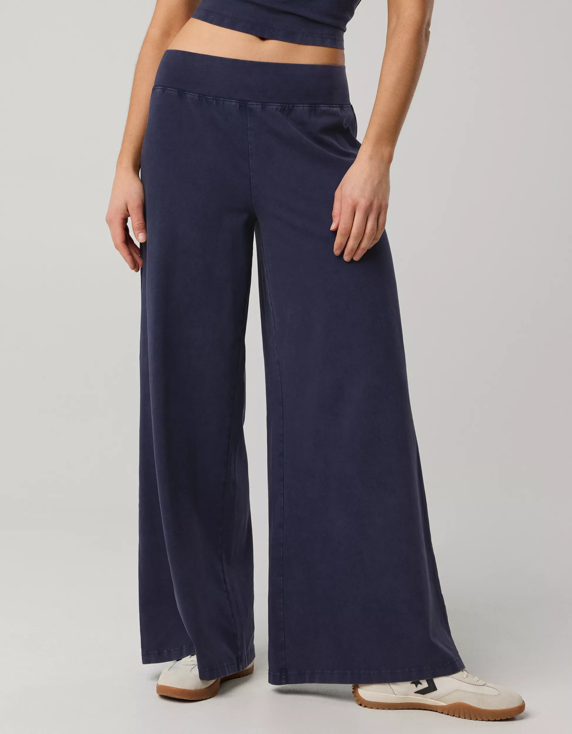 OFFLINE By Aerie OG Cotton Super Wide Leg Pant | Aerie