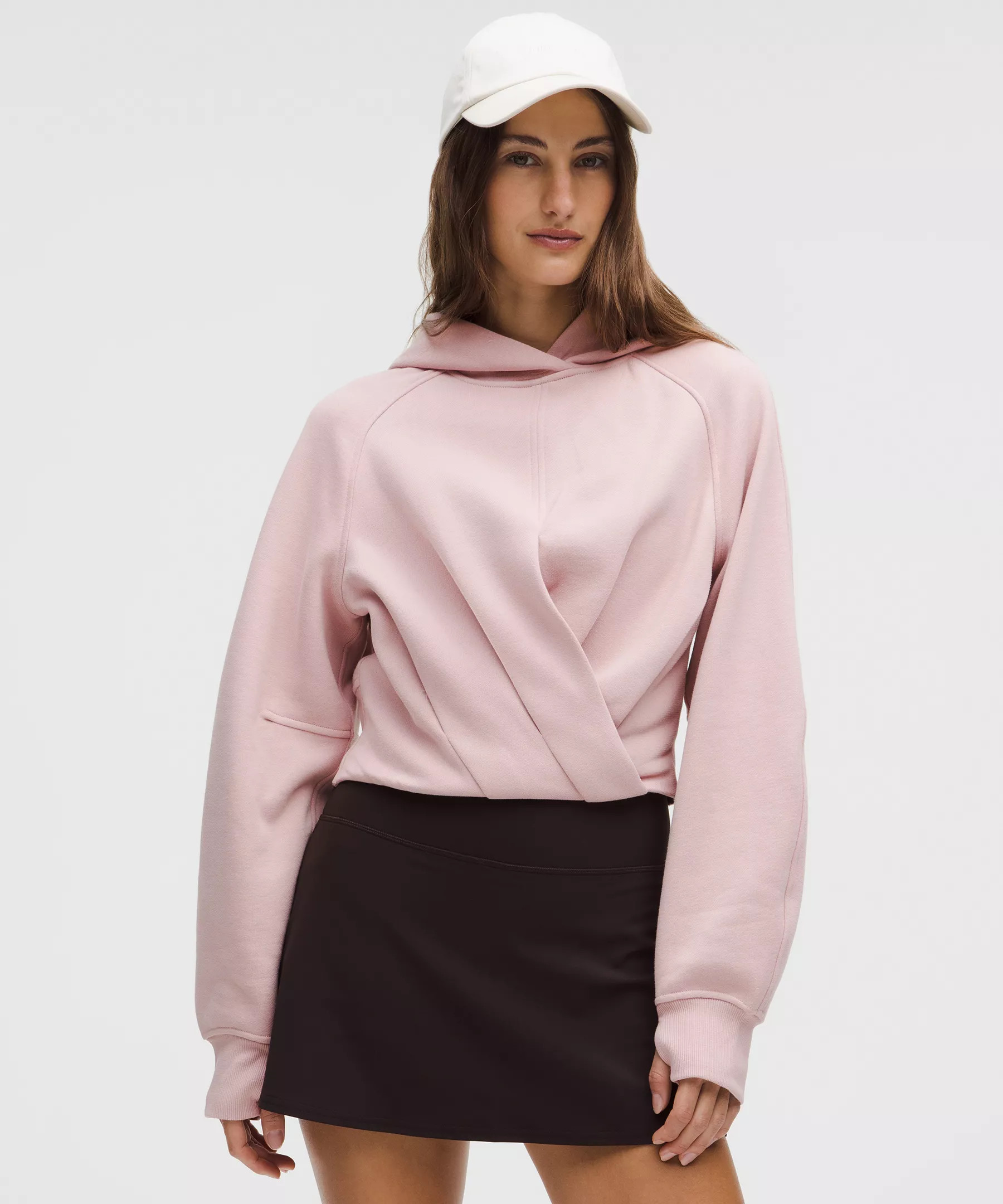 Scuba Cropped Wrap Pullover Hoodie | Lululemon (US)