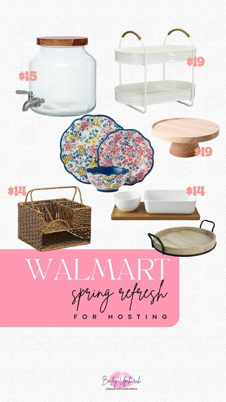 Walmart is freaking knocking it out of the park lately with their spring home pieces and the prices are soo god!