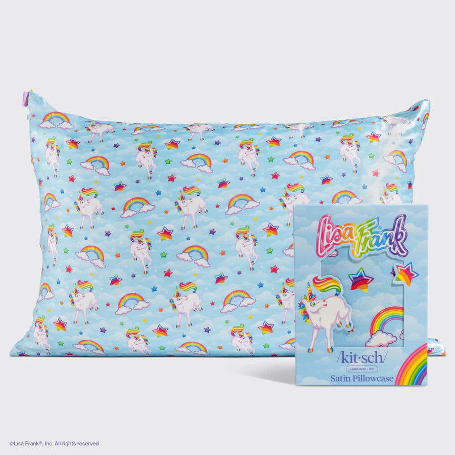 Lisa Frank x Kitsch Satin Pillowcase in Markie™ | Kitsch